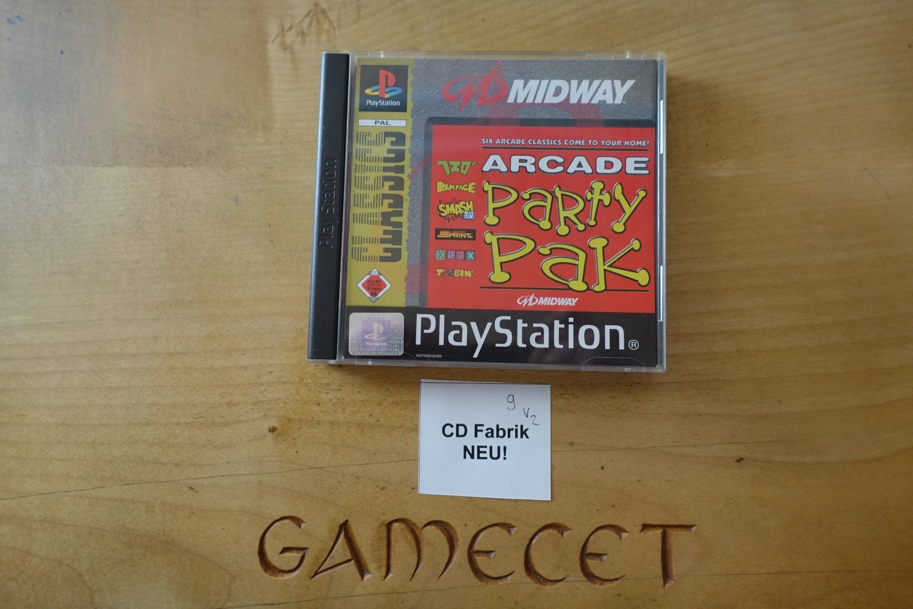 Sony Giochi: Arcade Party Pak (Classics) – Usato da Steinach venduto da Gamecet