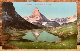 ZERMATT - Le Riffelsee et le Cervin - Matterhorn