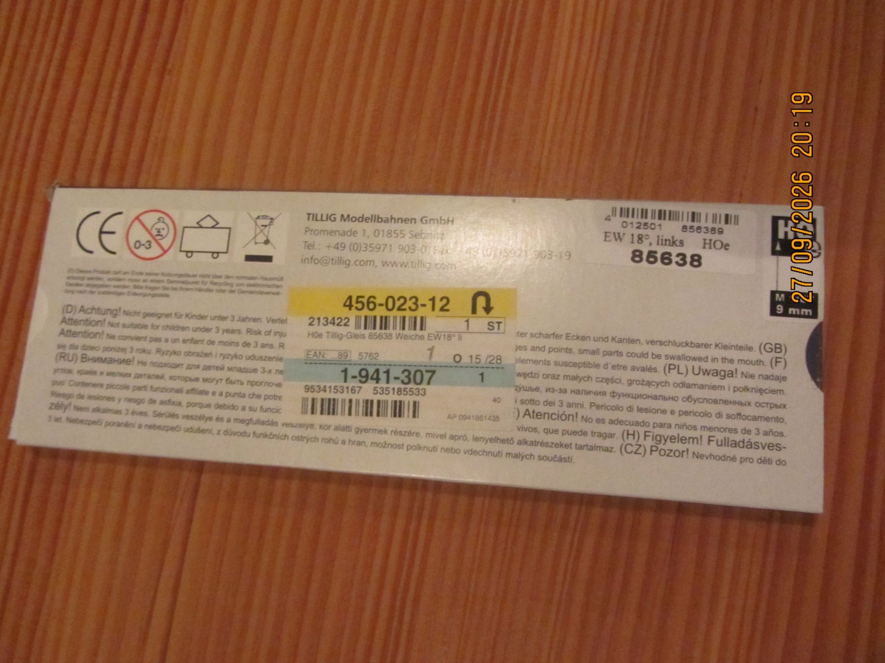 Tillig Modellini di ferrovie: H0e Gleisset, diverse Teile – Nuovo e nell'imballaggio originale da Kirchberg BE venduto da sonne88 6
