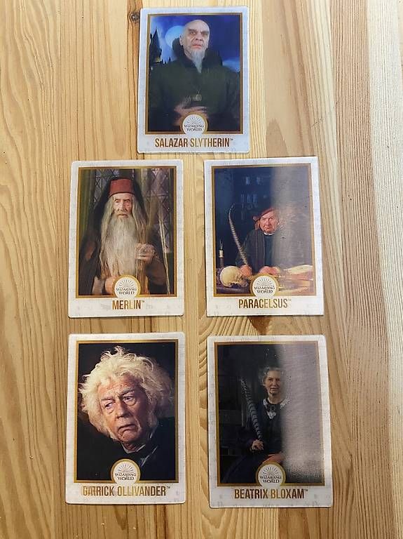 Sammelbilder & Trading cards: 5er Set Schokofrosch Karten Harry Potter – Gebraucht aus Herisau von Flips0463