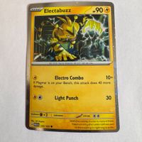 Pokémon MEW - Electabuzz - 125 / 165 - Cosmos Holo ENG