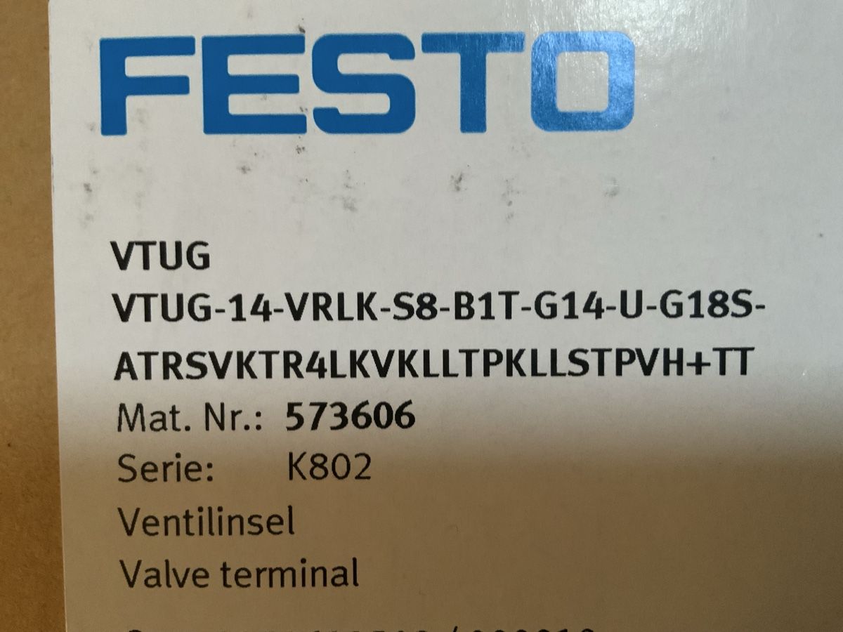 Festo Altro per industria metallurgica: Festo Ventilinsel – Nuovo e nell'imballaggio originale da Safnern venduto da Dtimo 2