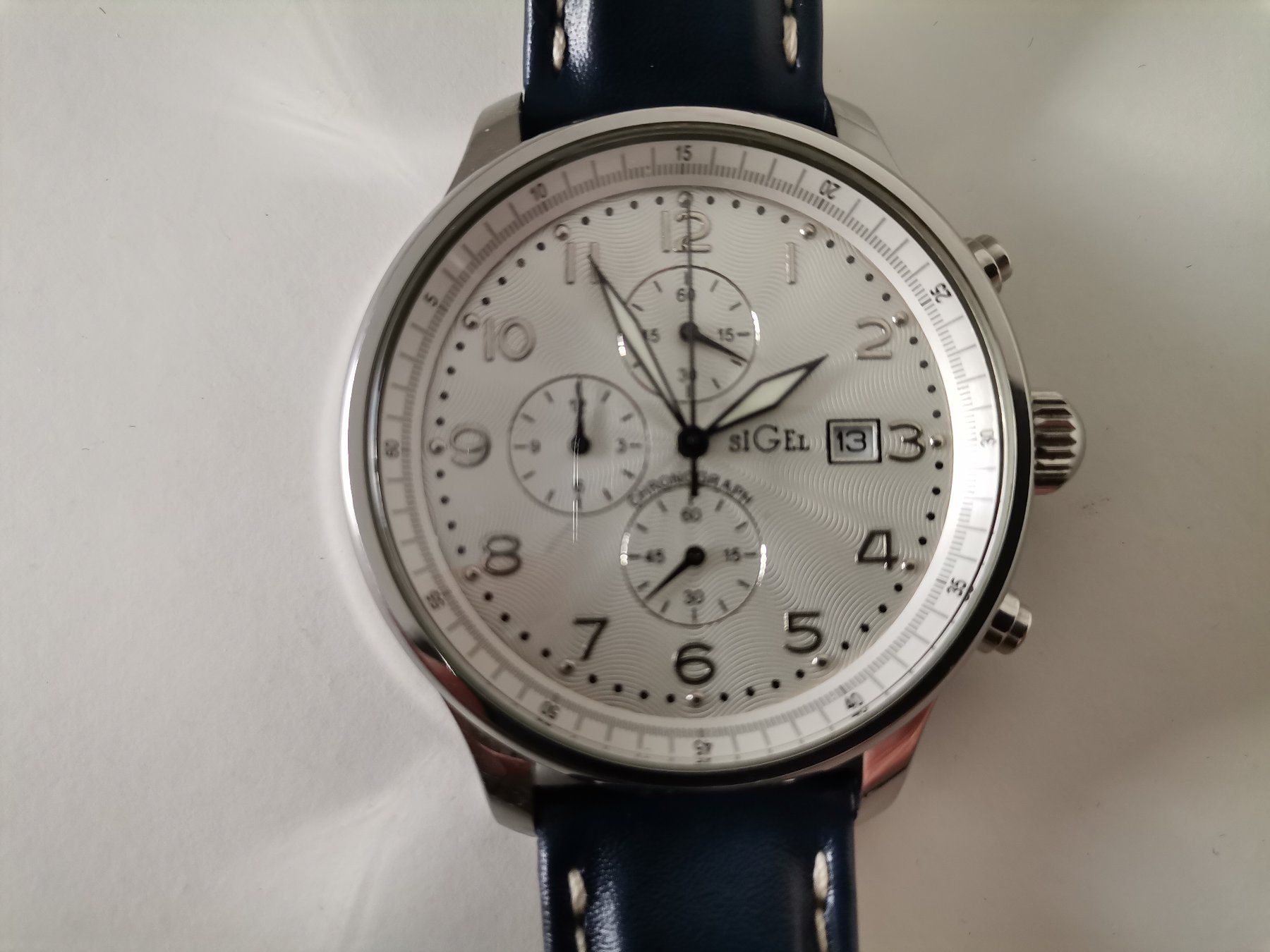 Orologi: Montre chronographe Sigel trois cadrans – Usato da Onex venduto da Neimad7 3