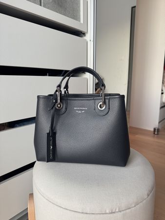Emporio Armani handbag, dark blaue,new, incl. dust bag