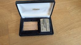 Zippo Feuerzeug mit Gravur des Brandenburger Tors im Etui 
