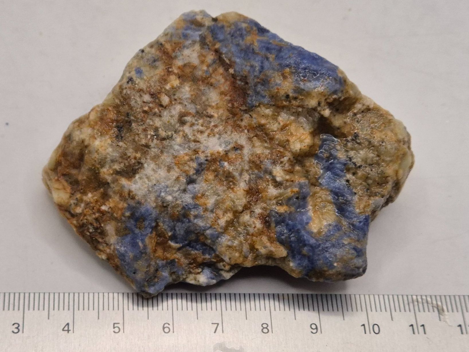 Minerali & Pietre curative: Sodalit Bolivien (128) – Nuovo e nell'imballaggio originale da Winterthur venduto da LukasMineralienOase 1