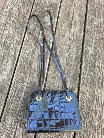 Accessoires: Tasche JOOP Lackleder schwarz