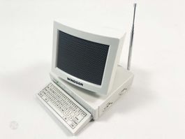 Radio AM/FM PC Windsor Computer Desktop Vintage 90s Retro
