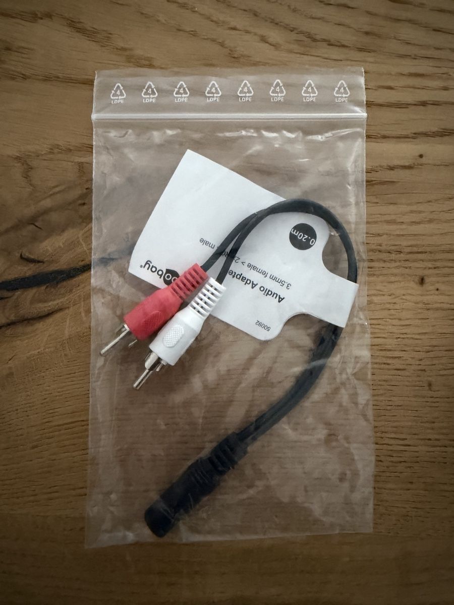Cavi: Goobay Stereokabel 3.5 mm - Cinch – Nuovo (secondo la descrizione) da Aarau venduto da uebern