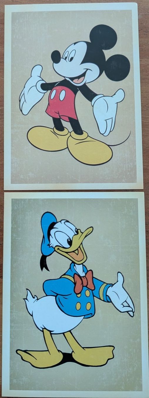 Cartes postales: Retro Postkarten / Ansichtskarten A6 Mickey und Donald – Neuf (Voir description) à Zürich par Milk-and-Chicken