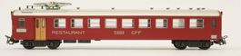 HAG H0 Speisewagen SBB EW II 2. Kl. Art.nr. 415 (AC)