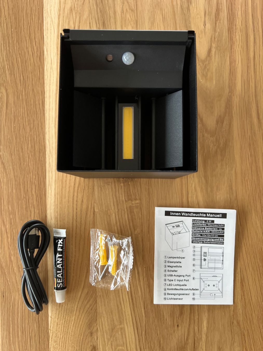 Lampade: Indoor Led Wall Lamp SenFay – Nuovo e nell'imballaggio originale da St. Antönien venduto da Bekrut 3