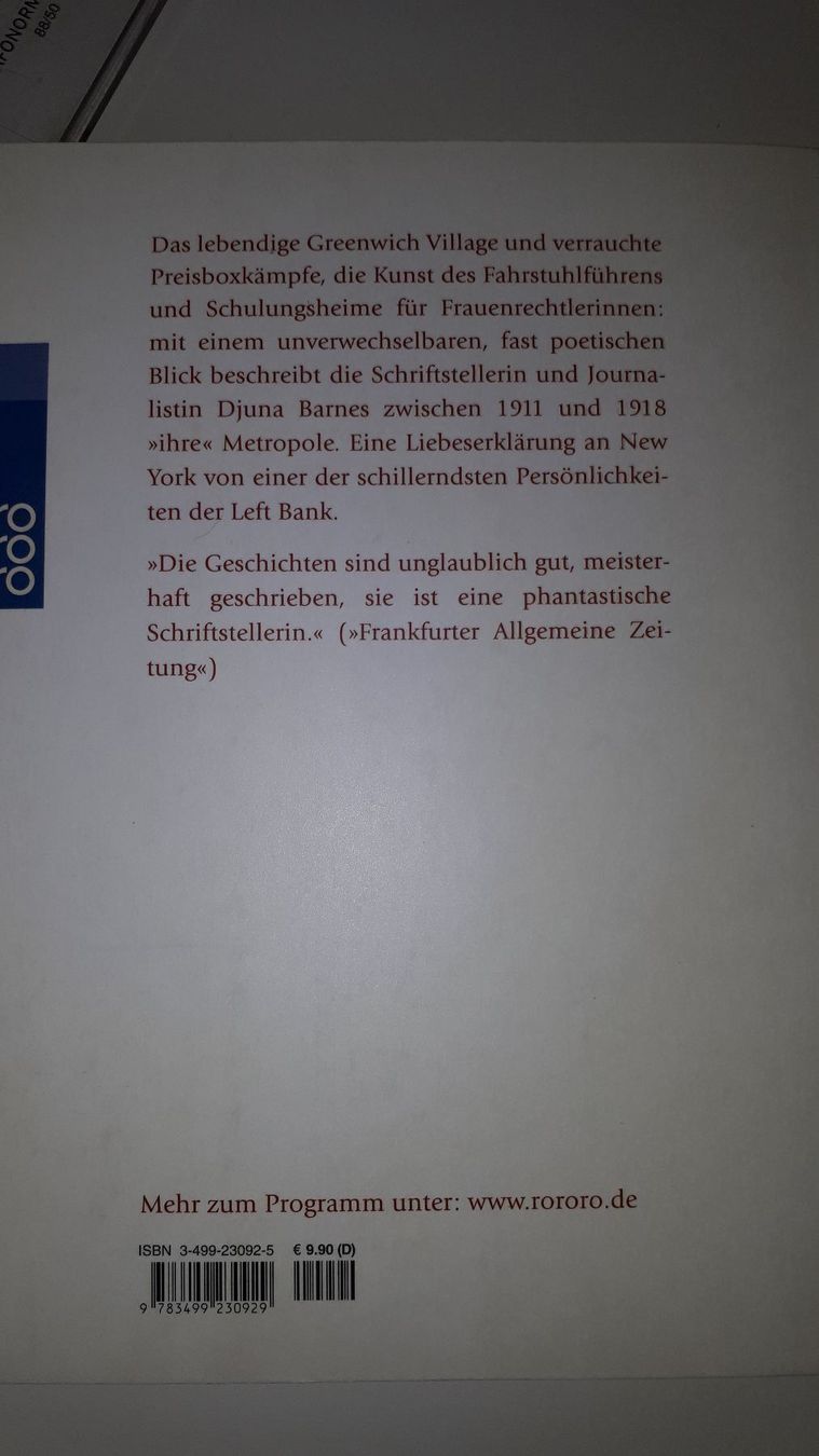 Libri: Dunja Barnes: New York – Usato da Dietikon venduto da Buchantiqdietikon 4