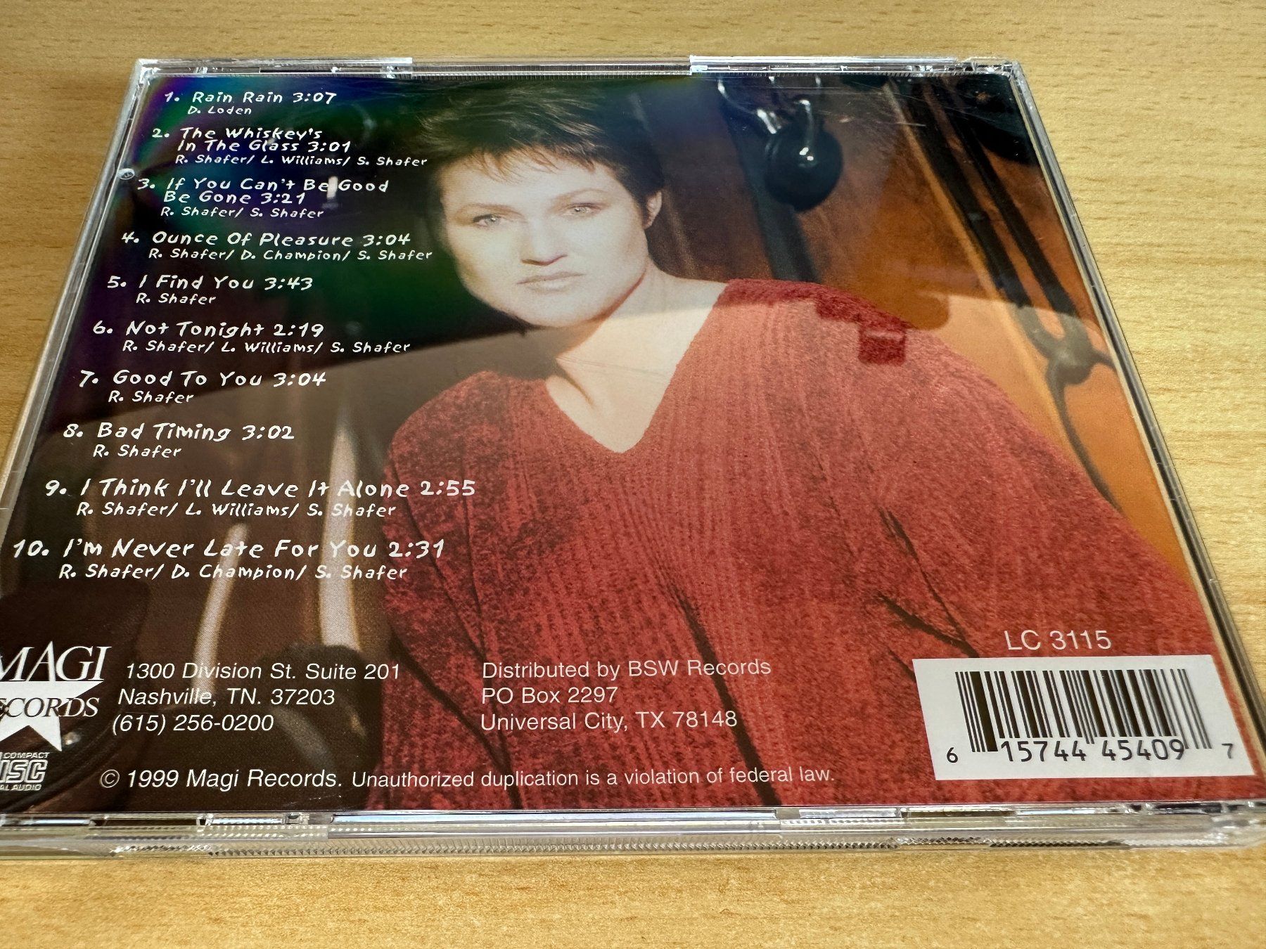 CDs: Reneé Shafer – In Between – Gebraucht aus Rikon im Tösstal von Alpenmutz 1