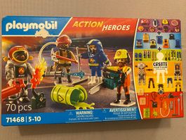 Playmobil Feuerwehr 71468 Action Heroes My Figures 70 Teile