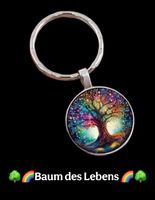 Schlüsselanhänger Baum des Lebens 🌳🌈 /Neu!