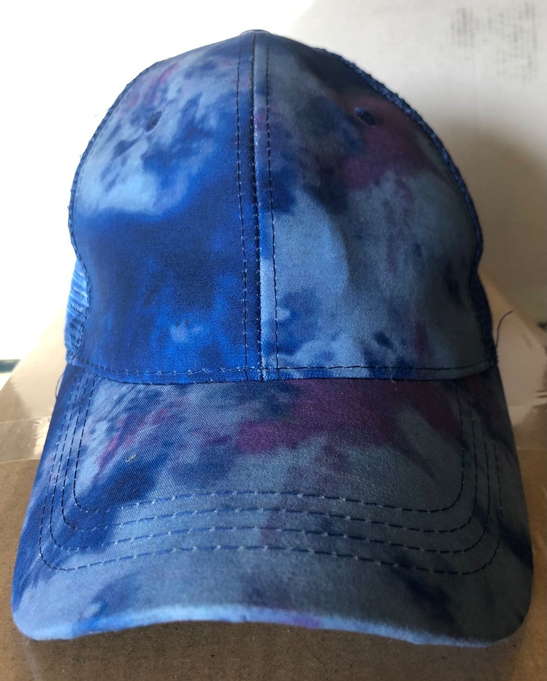 Sonstige Kleidung & Accessoires: Coole Sommer Cap, blau mit Muster, Unisex – Gebraucht aus Hochfelden von powerplay61 1