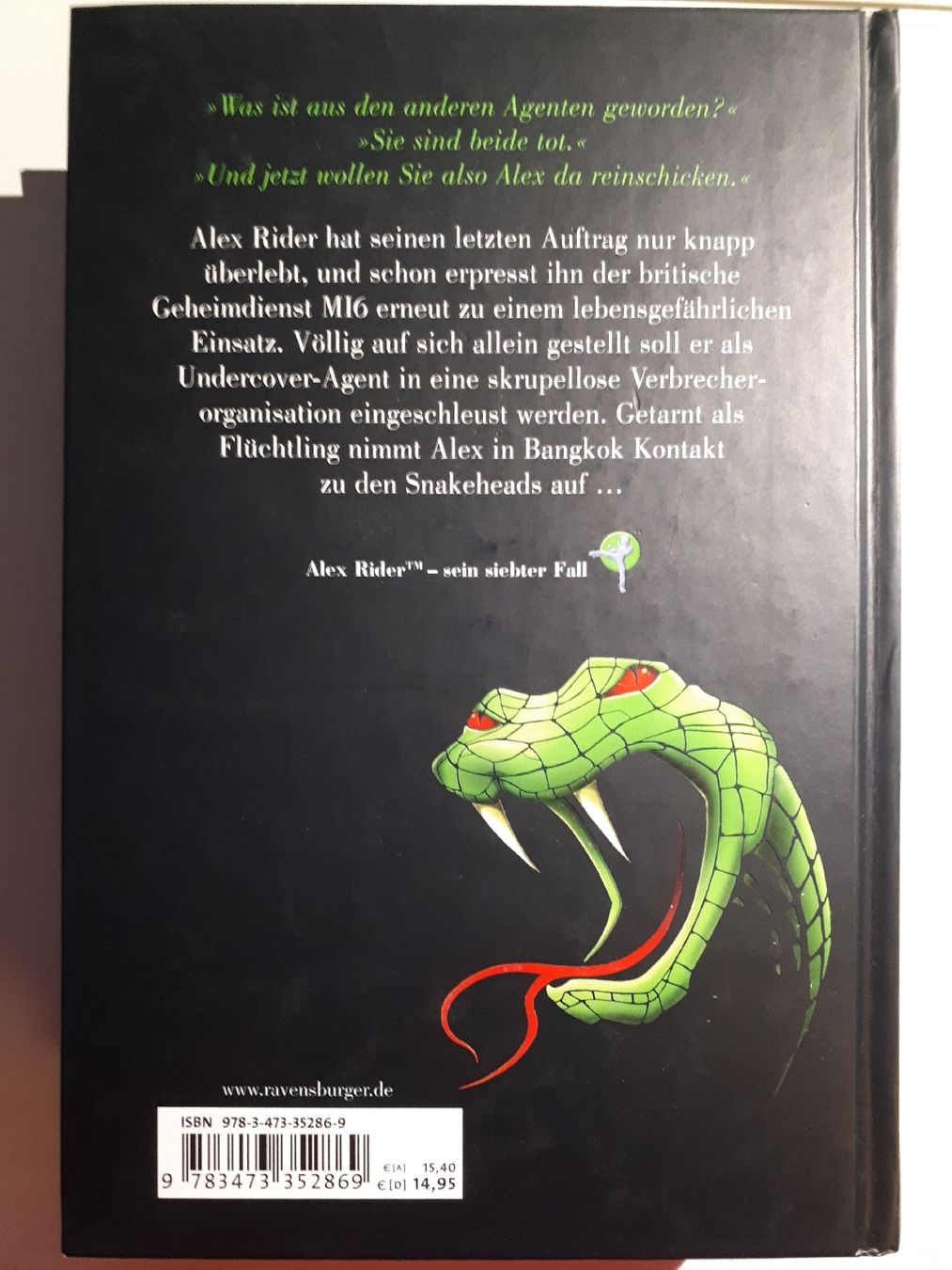Libri: Anthony Horowitz: Snakehead – Usato da Dietikon venduto da Buchantiqdietikon 1
