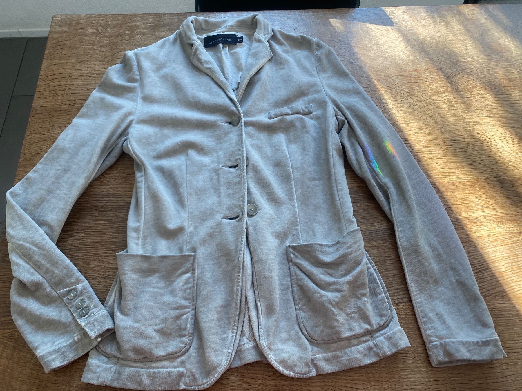 Liebeskind Giacche: *LIEBESKIND* BLAZER/JACKE GR.38/M anthrazit/hellgrau/schlam – Usato da Frauenfeld venduto da Boldi46