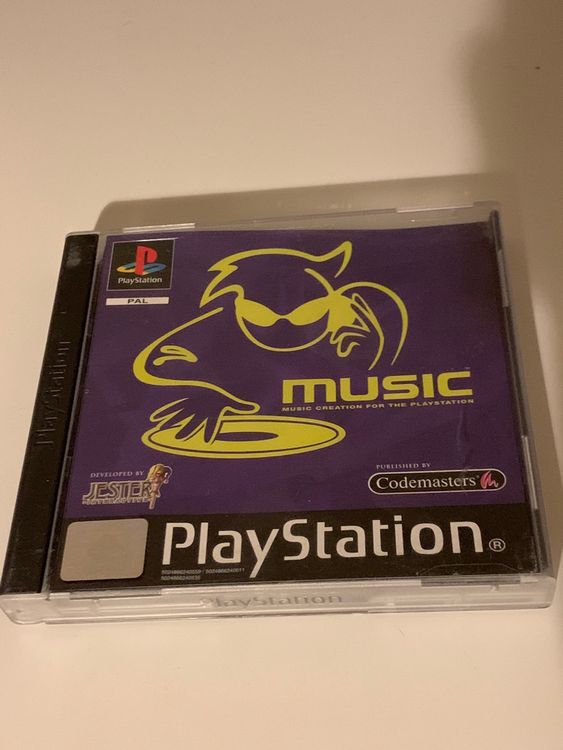 Jeu Music PS1 PlayStation 1 PAL Complet - état Bon, Boîte Et Manuel Inclus