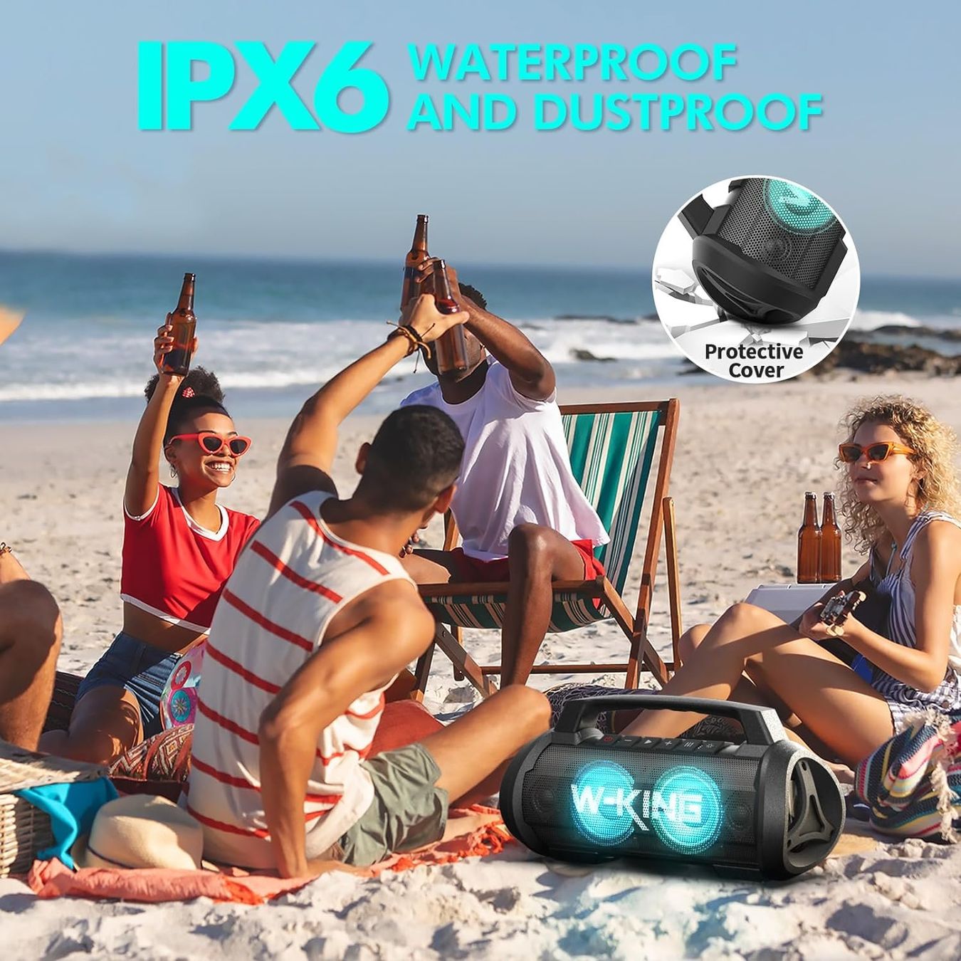 Casse acustiche: 120W  Bluetooth Lautsprecher – Nuovo e nell'imballaggio originale da Nuglar venduto da SaleRitter 2