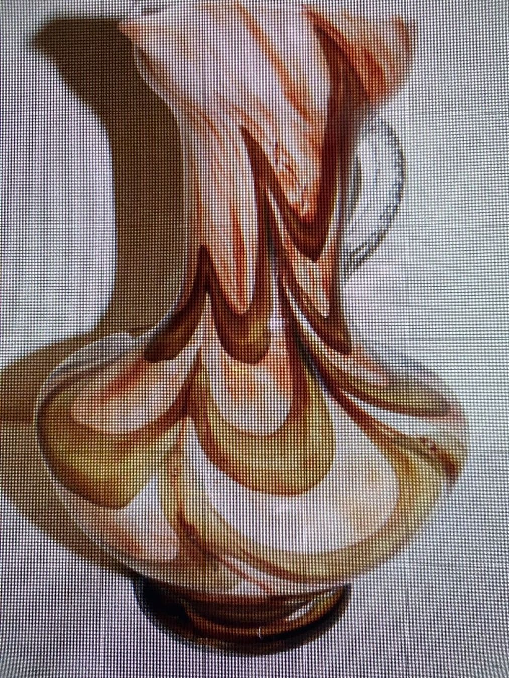 Murano Vasi & Recipienti: Schicke Glaskaraffe Opaline Florenz – Usato da sursee venduto da trilli-tralli 6