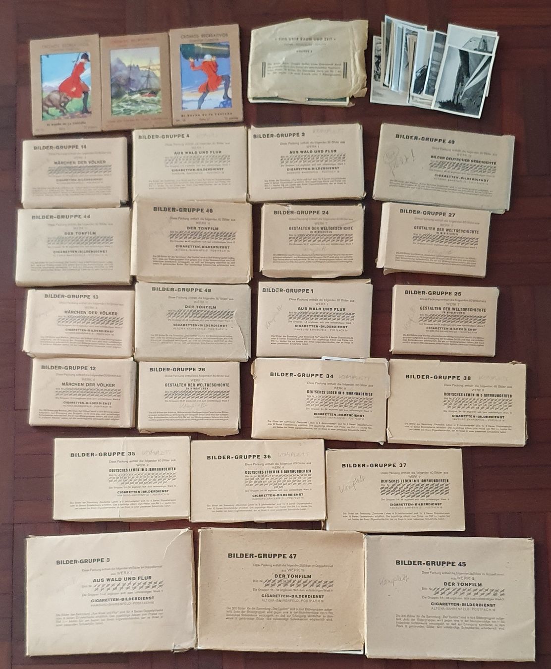 Carte collezionabili: Sammlung Zigaretten Bilder - Verschieden Motive – Usato da Kreuzlingen venduto da Rschweiz1