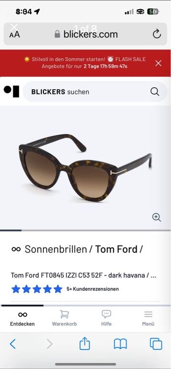 Tom ford best sale gina sunglasses