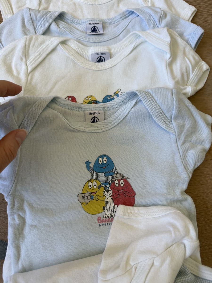 Petit Bateau Lotti & Set di vestiti: Petit Bateau Bodies kurzarm 81 – Usato da Bern venduto da wit_9rjw 3
