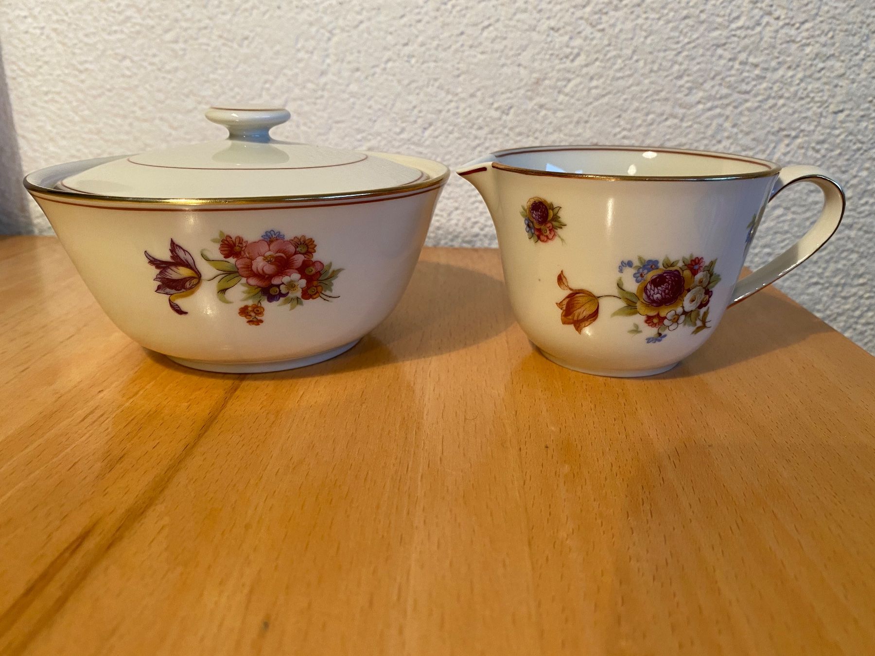 Zuckerdosen: Zuckerdose/Dose und Rahmkrug Langenthal 1944 – Gebraucht aus Schwarzenburg von Michellu 7