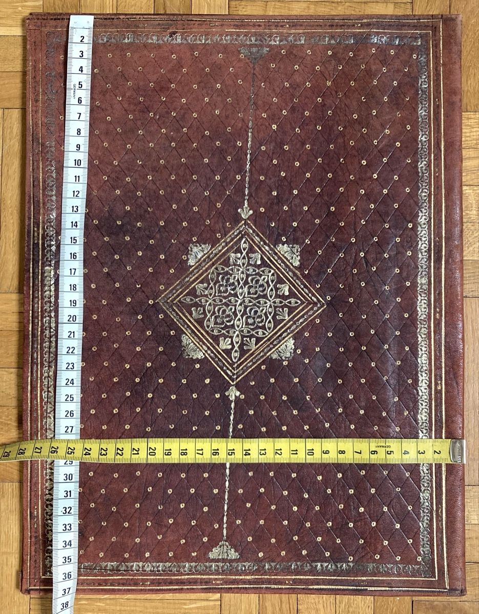 Koffer & Taschen: Porte-documents en cuir de vache et feuille d’or – Gebraucht aus Ardon von hel_2sxp 1