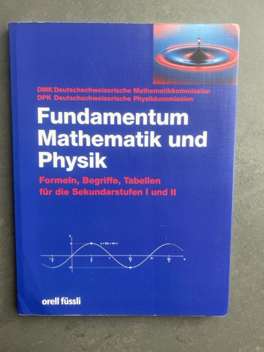 Libri: Fundamentum Mathematik/Physik, Orell Füssli – Nuovo (secondo la descrizione) da Dallenwil venduto da kavogt6