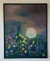 Blumenwiese mit Sonne