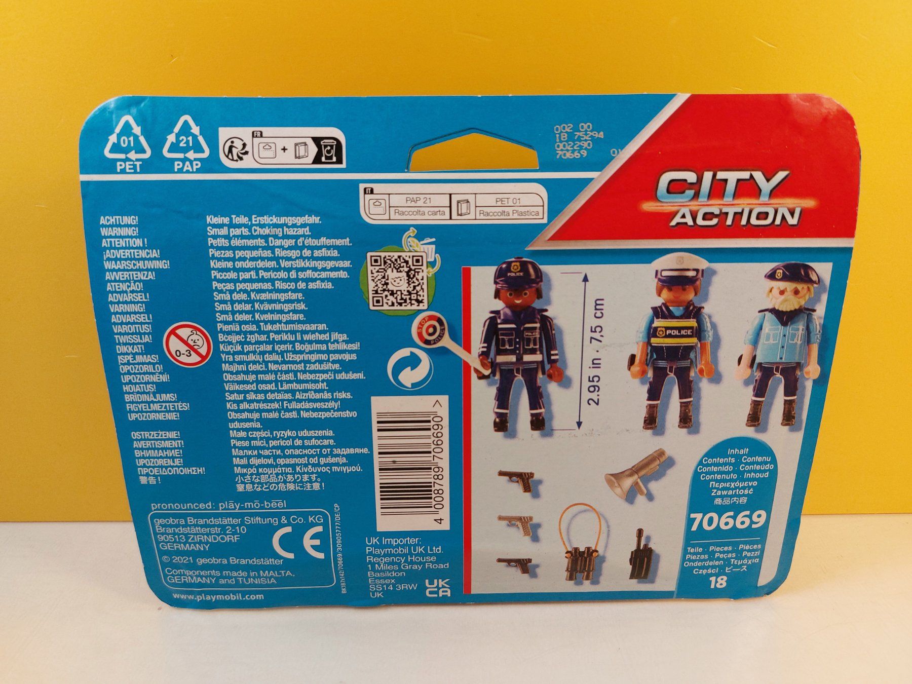 Playmobil Giocattoli: PLAYMOBIL 70669 Figurenset Polizei NEU – Nuovo e nell'imballaggio originale da St.Gallen venduto da TinasBauundSpiel 1