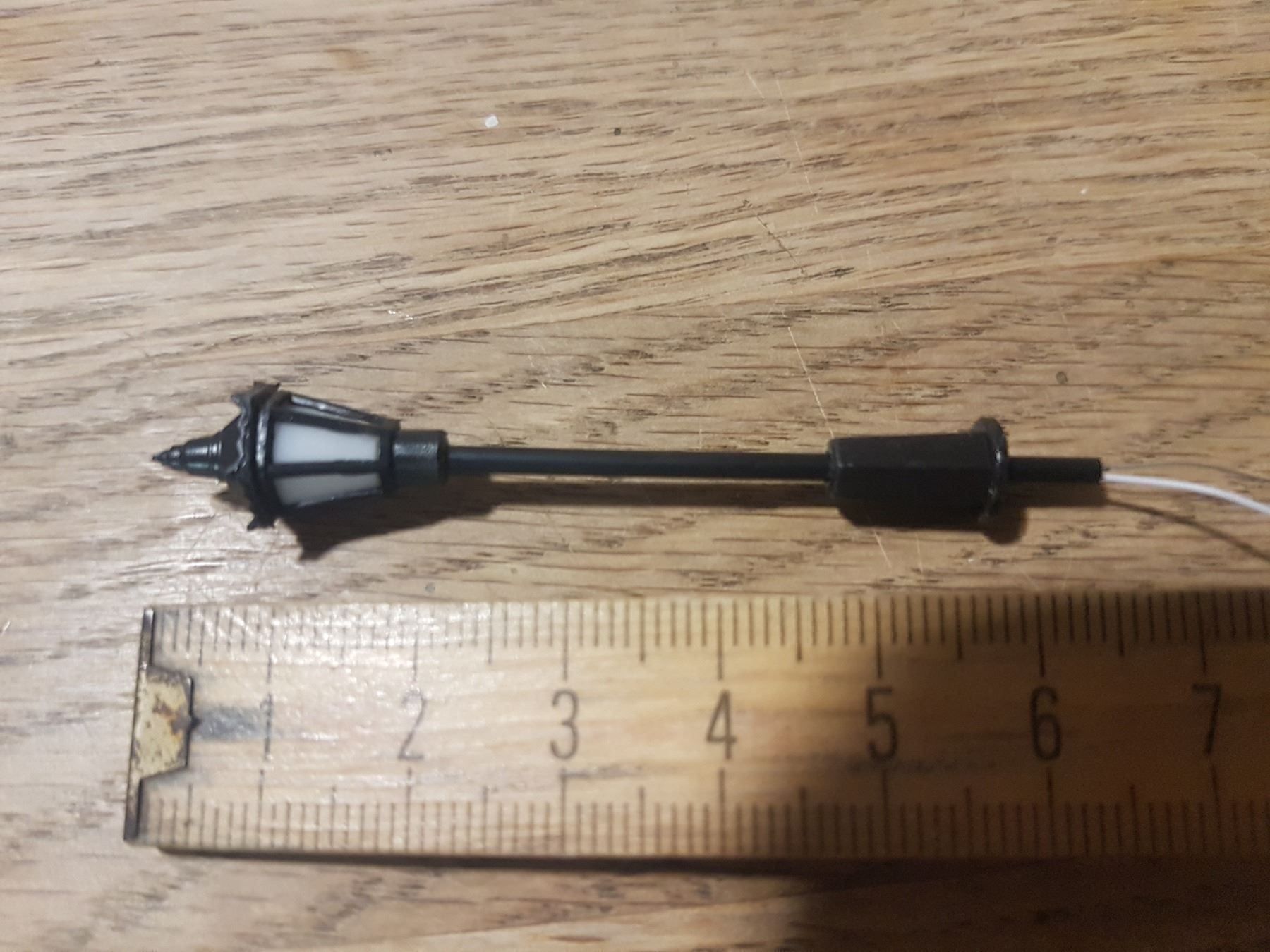 Modelleisenbahnen: Lot de 10 lampes noires – Neu und originalverpackt aus Saxon von Sebdem 2