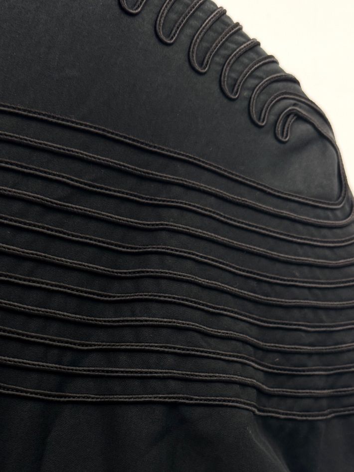 Issey Miyake T-shirt: Issey Miyake Mainline - Constructed Panel T-Shirt  - Black – Usato da Zürich venduto da serraphim 2