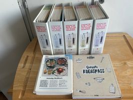 Leicht & Lecker Koch-Ordner und Kochbuch Konvolut