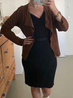 Leichte Jacke aus Wildlederimitat Gr.38 / Veste