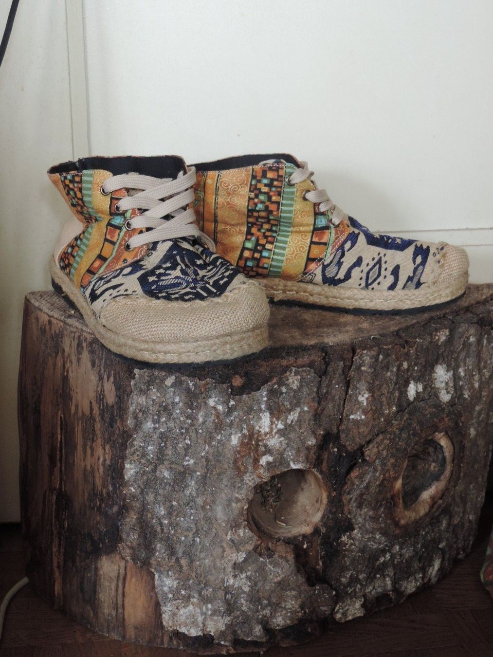 Scarpe da uomo: chaussures en toiles bohème – Nuovo (secondo la descrizione) da Genève venduto da Axelle333 4