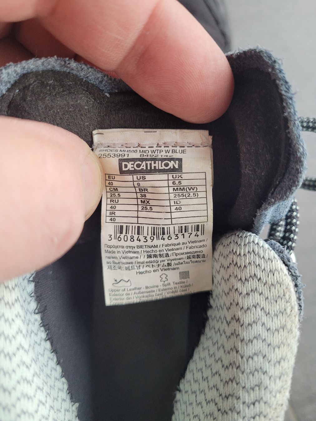 Decathlon Scarpe da donna: Decathlon Quechua MH 500 midi Evofit – Usato da Cernier venduto da Moose6 5