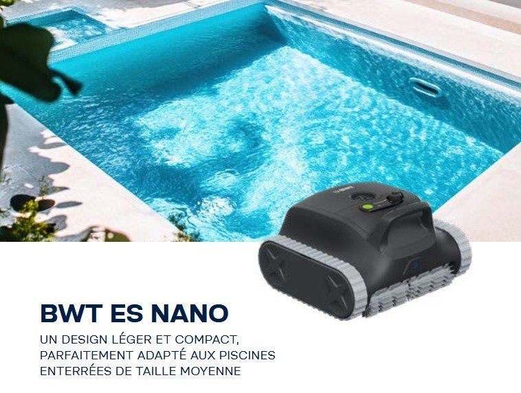 Schwimmbad-Zubehör: Robot de piscine ES NANO sans fil BWT – Neu und originalverpackt aus Lausanne von UniDecoCasa 1