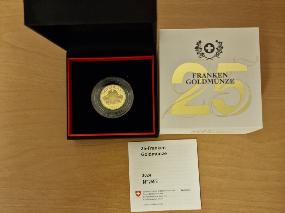 25 Franken In Euro