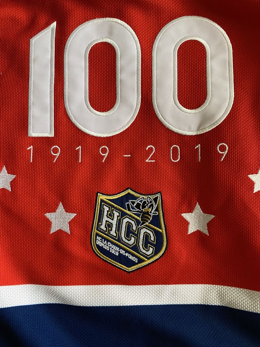 HCC Canottiere & Pantaloni: Maillot / Jersey HCC 100 ans – Nuovo (secondo la descrizione) da Fleurier venduto da Vandehaart