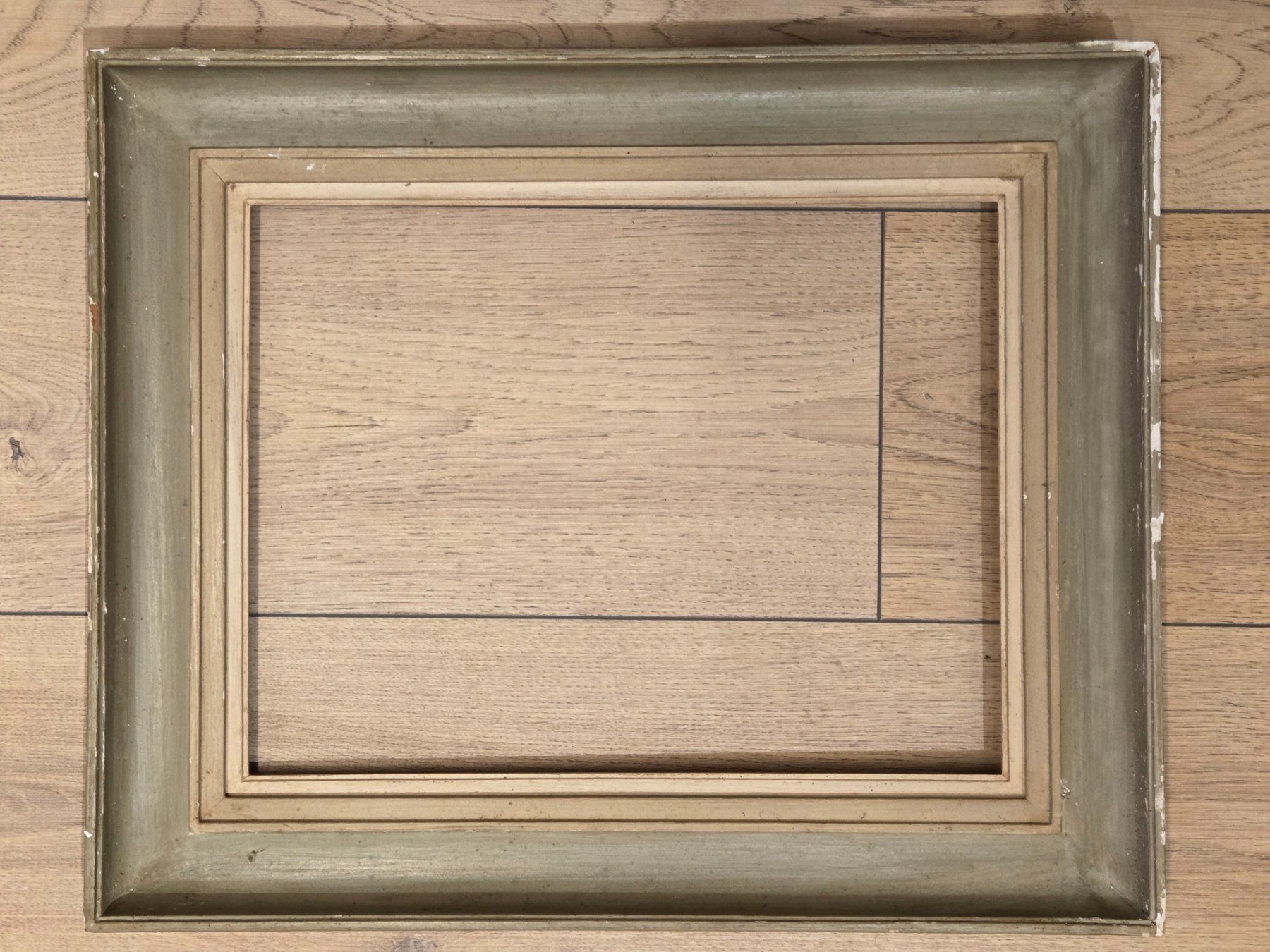 Gemälde: cadre gris dimensions 36x27.5 cm – Gebraucht aus Lausanne von leneko