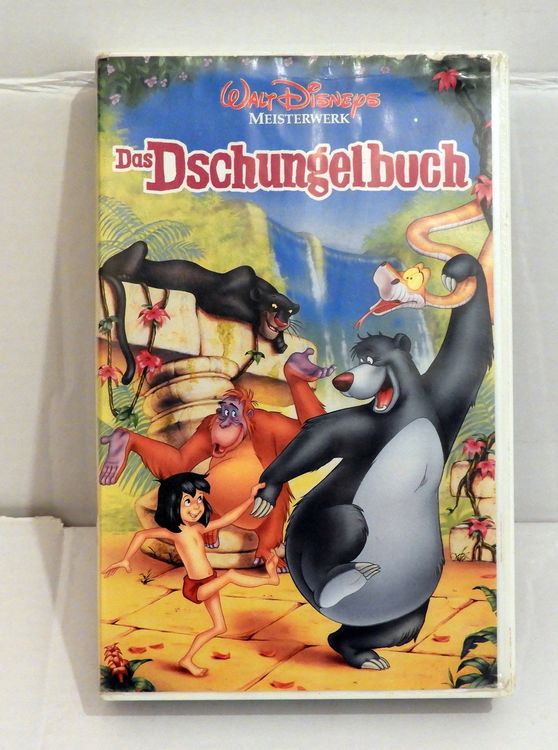 Walt Disney VHS Videokassette Das Dschungelbuch Hologramm ! | Kaufen ...