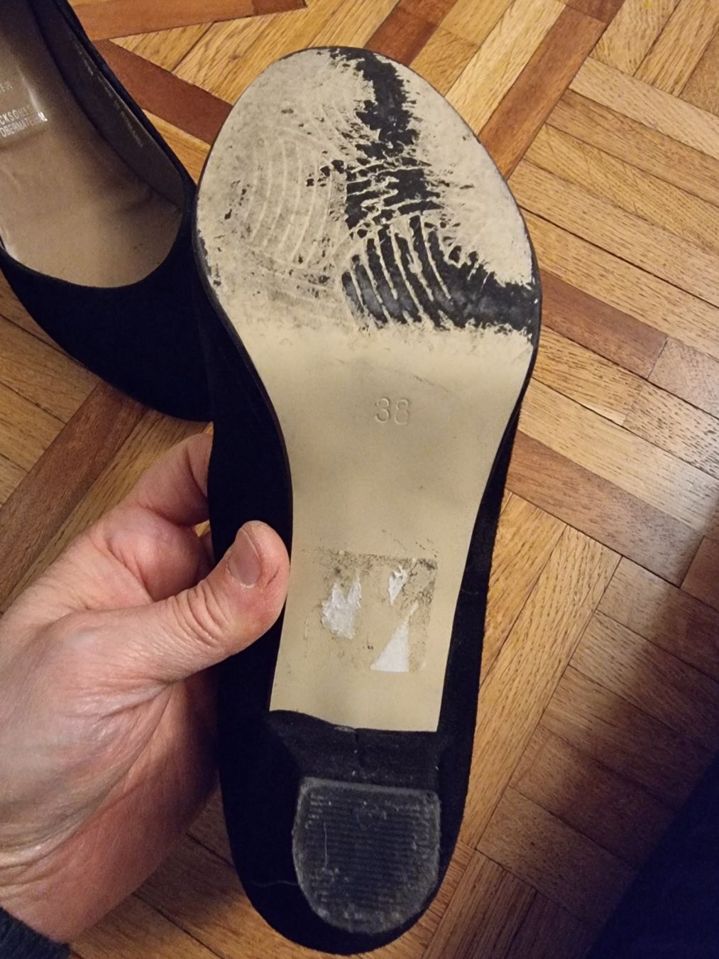 Scarpe da donna: Escarpins cuir noirs 38 – Usato da Veyrier venduto da Leilazizou 6
