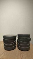 12 Suppenschalen grau