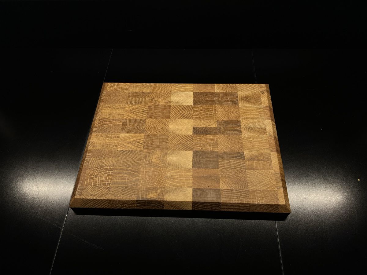Elettrodomestici da cucina: Stirnholzschneidebretter, Eiche handgemacht – Nuovo (secondo la descrizione) da Linden venduto da Bambs04 2