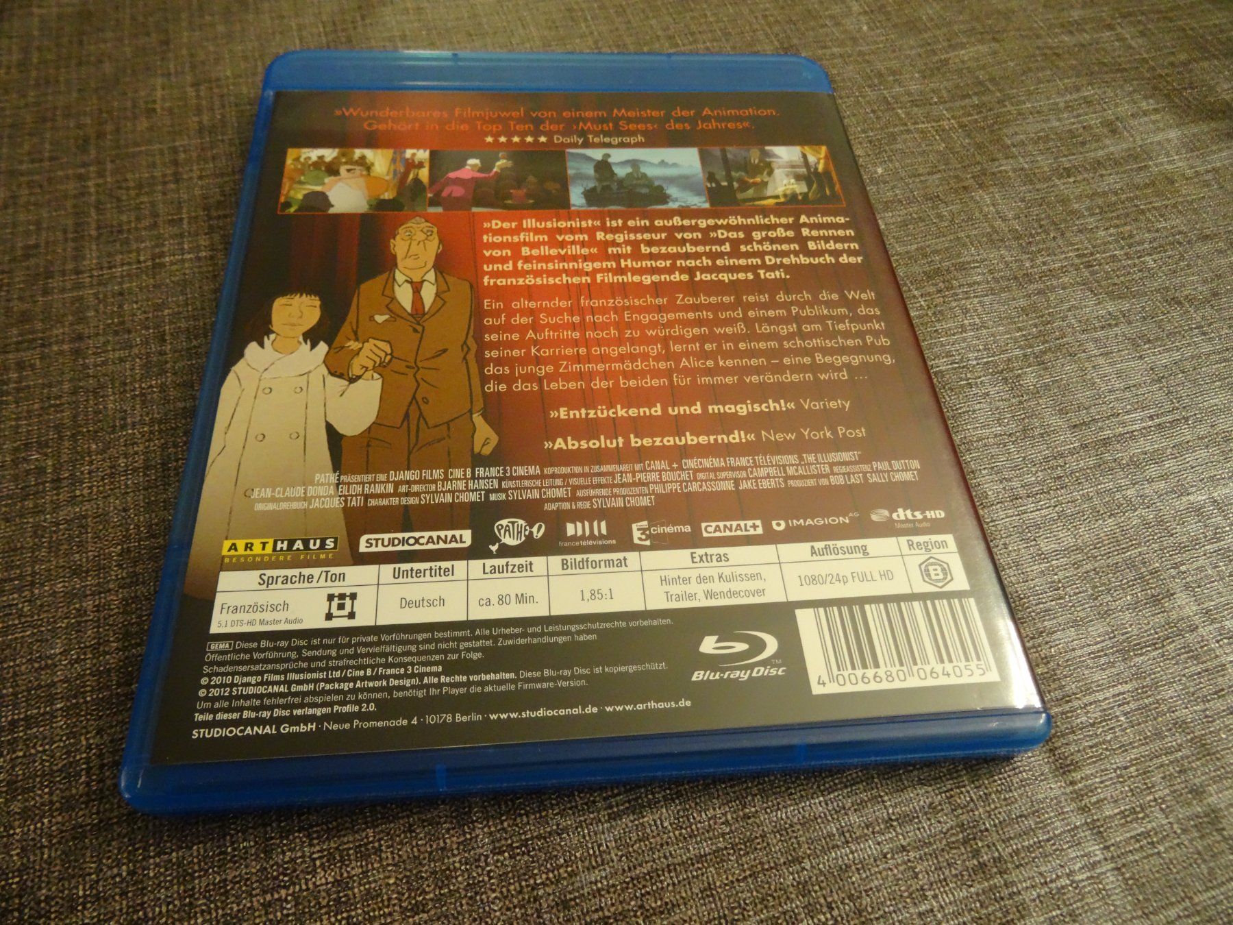 Tous les DVDs: Der Illusionist Blu-ray – D'occasion à Olten par Disc-Verkauf 2