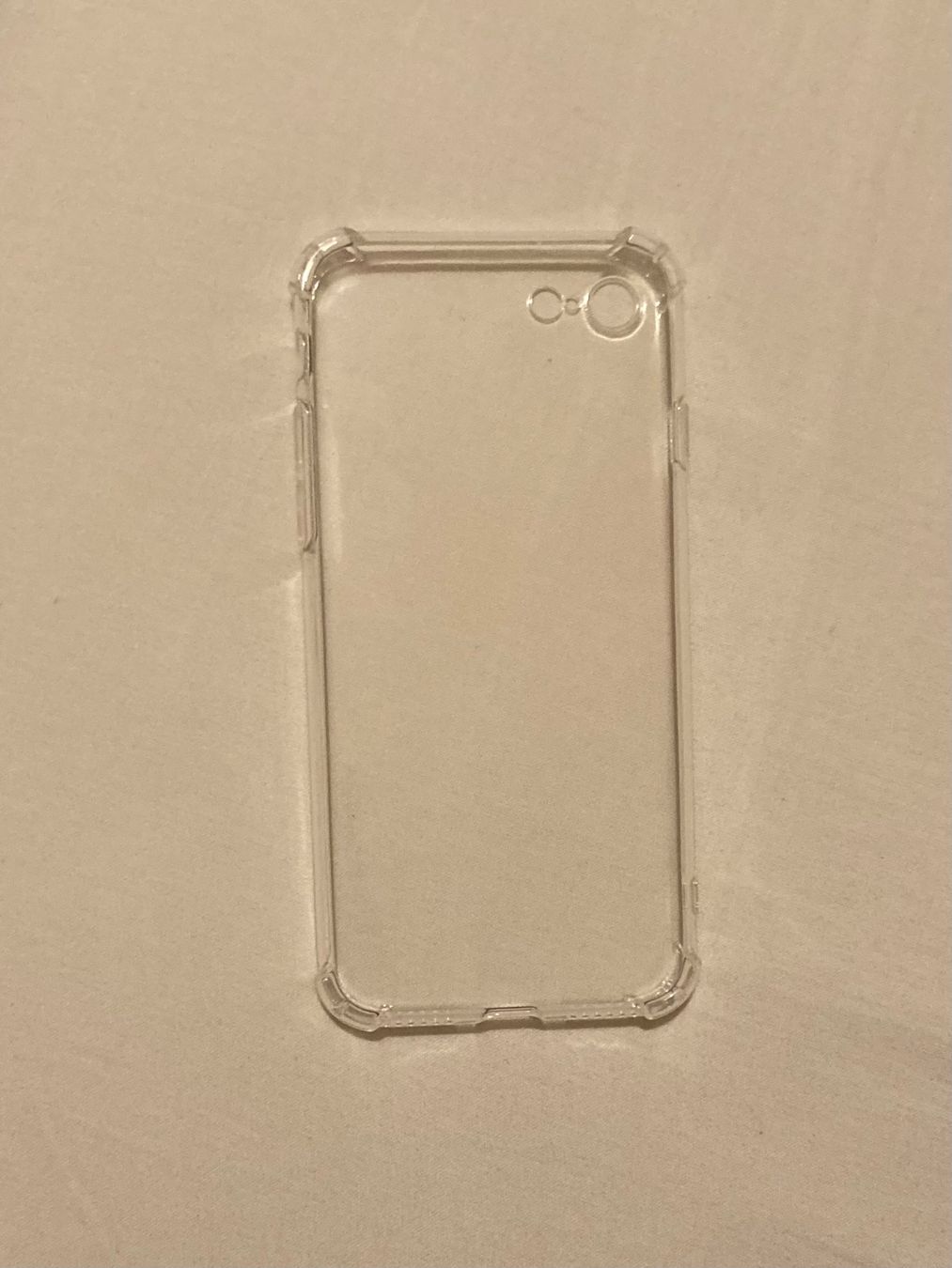 Apple Covers & Schutzfolien: Handyhülle durchsichtig Silikon weich iPhone SE – Neu (gemäss Beschreibung) aus Wädenswil von qla76_wh